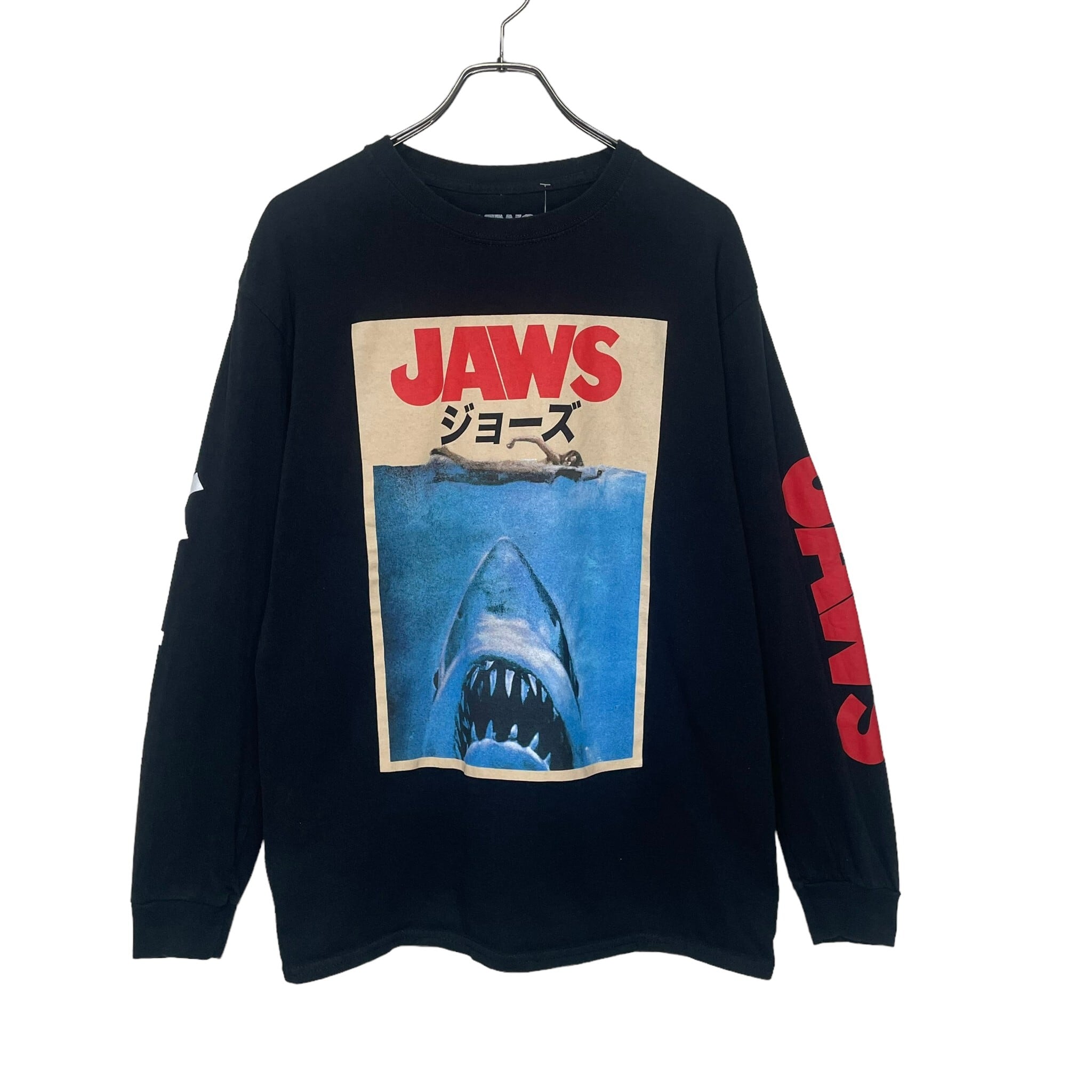 JAWS 長袖Tシャツ S プリント ロンT | 古着屋OLDGREEN
