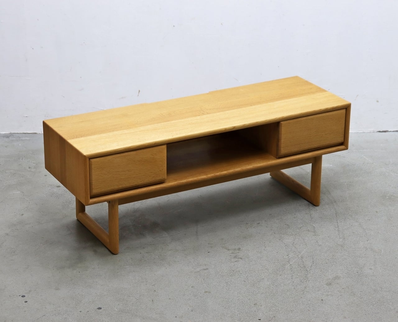 飛騨家具 nissin 日進木工 geppo ゲッポ SEED オーク無垢材 テレビボード TV AVボード 楢 PLA14084