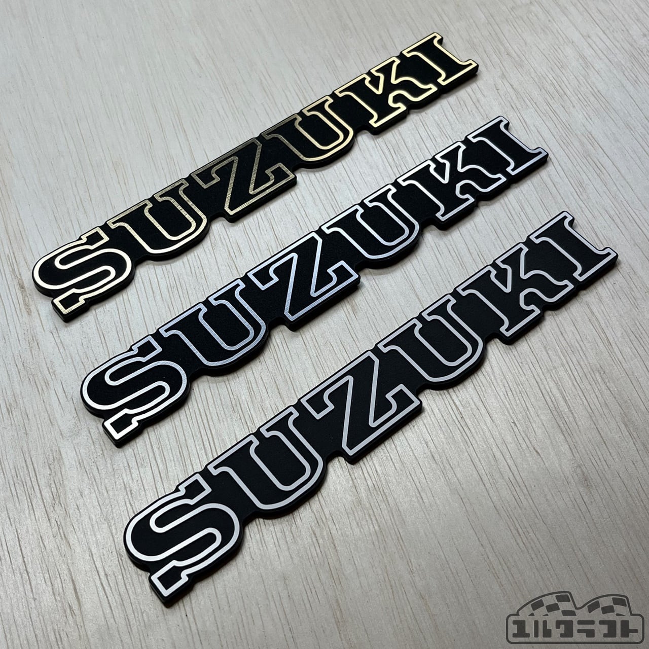 スズキレトロエンブレム(大)(リアゲート)