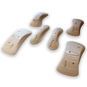 【木製クライミングホールド】SYMMETRIC PINCH-2 6P