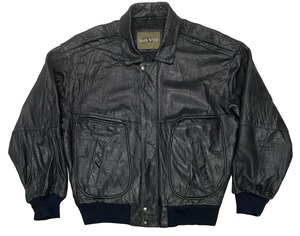 90sA-2 Leather Jacket/L
