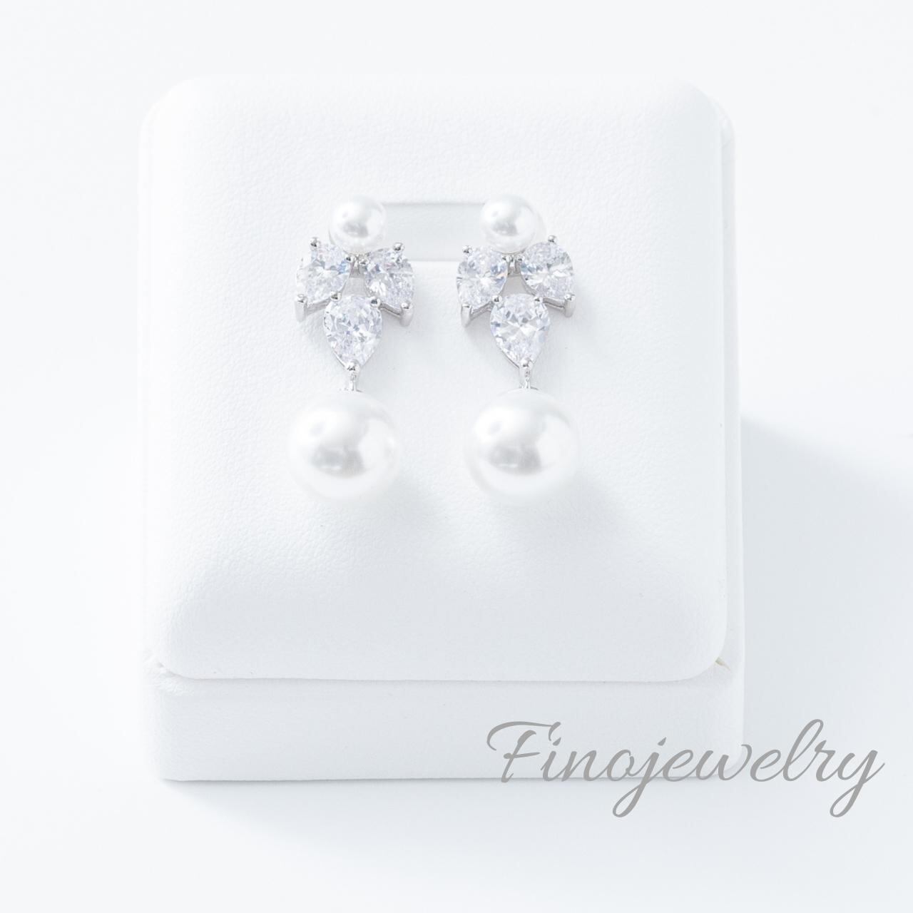 P003N016T011 3点セット | ブライダルアクセサリー Finojewelry