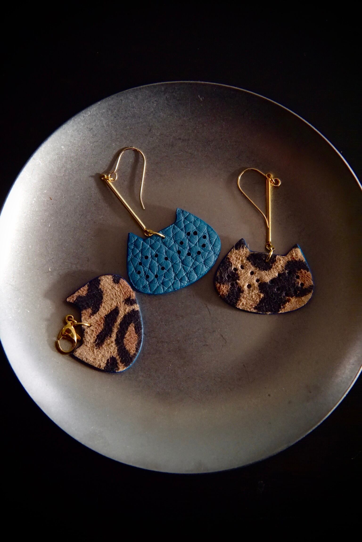 ミトオシのよいネコ（14kgfレギュラー LEOPARD：BLUE）