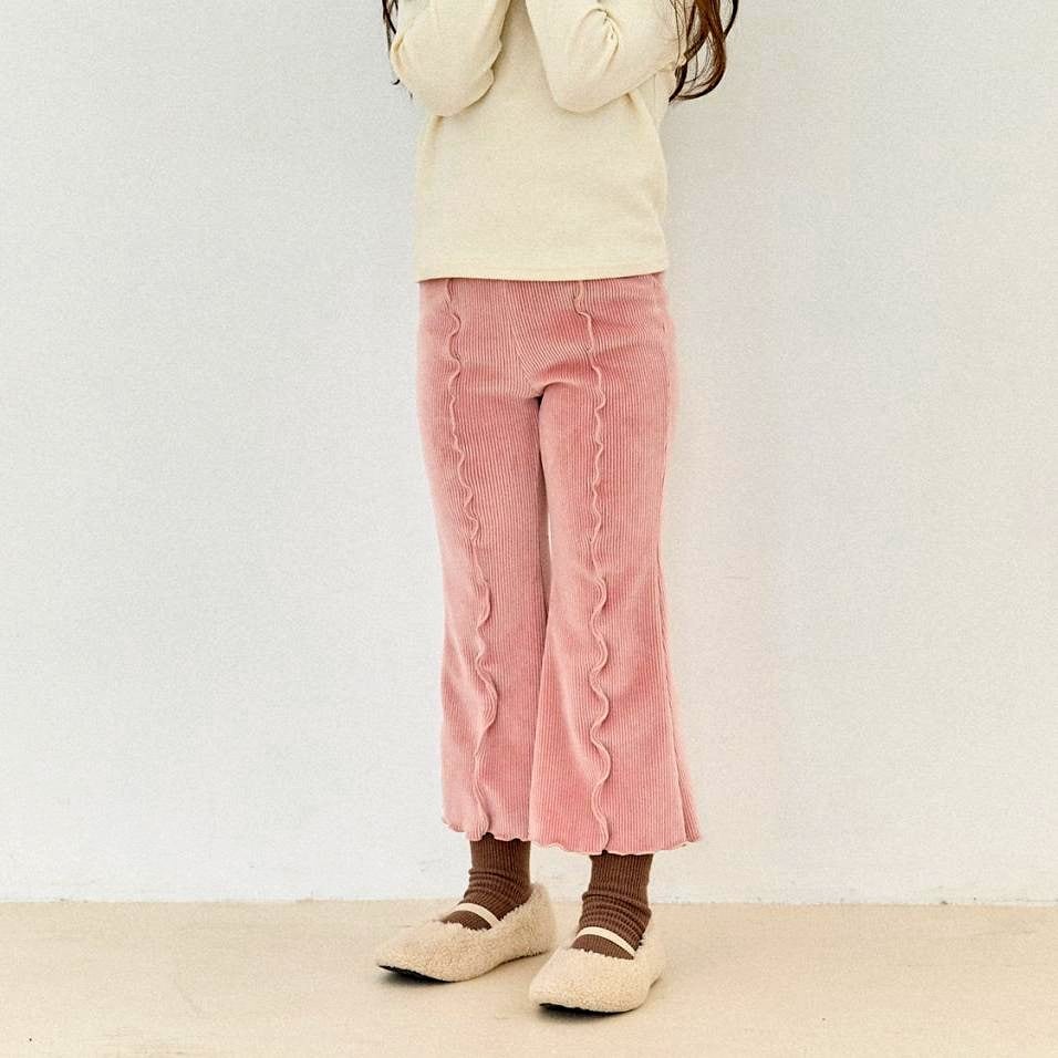 «sold out»«bonaloi» インターロックフレアパンツ 2colors