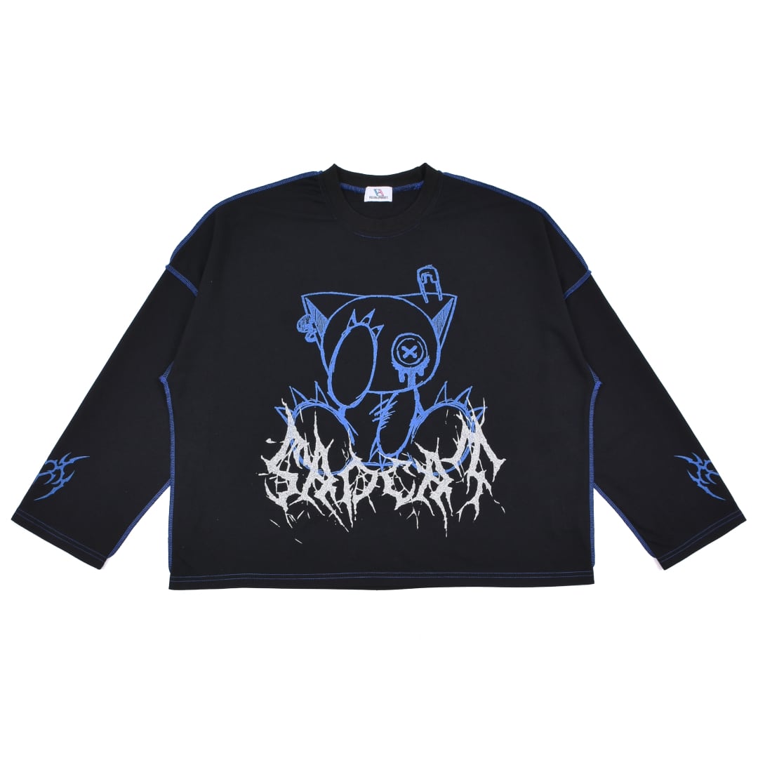 SAD CATステッチロンT | VOLCAN&APHRODITE