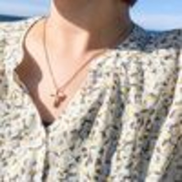 cross zirconia necklace