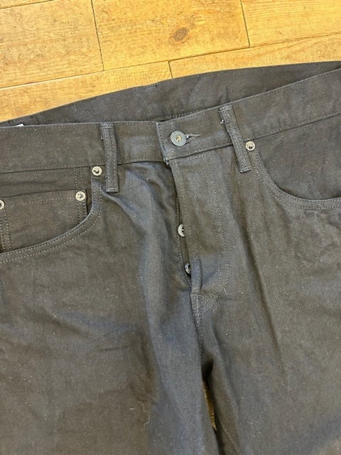 ONI DENIM(鬼デニム)13ozジェットブラックデニムジーンズ642-13BK