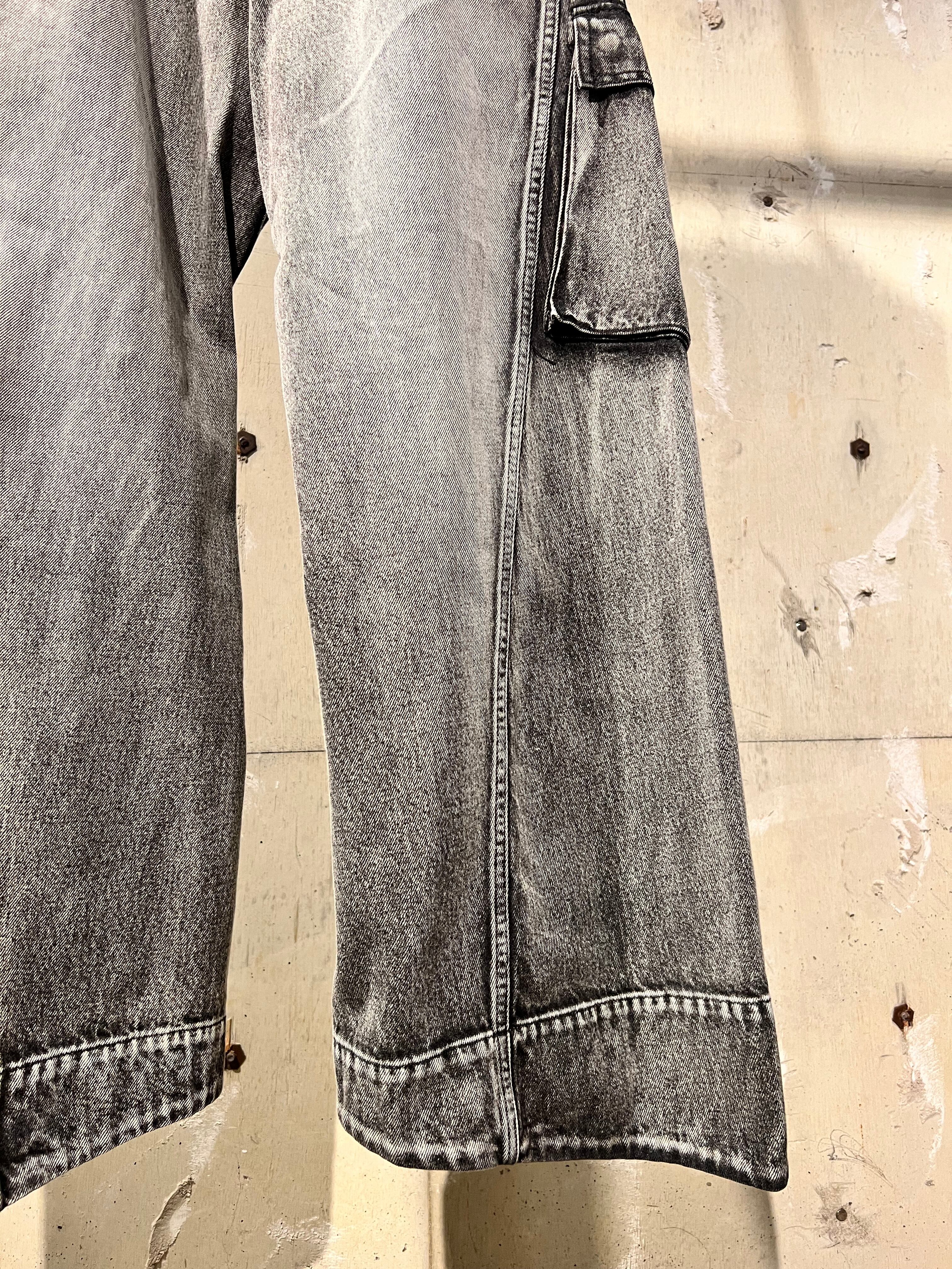 24SS YUKI HASHIMOTO(ユーキハシモト)/TWISTED DENIM CARGO / 241-01 