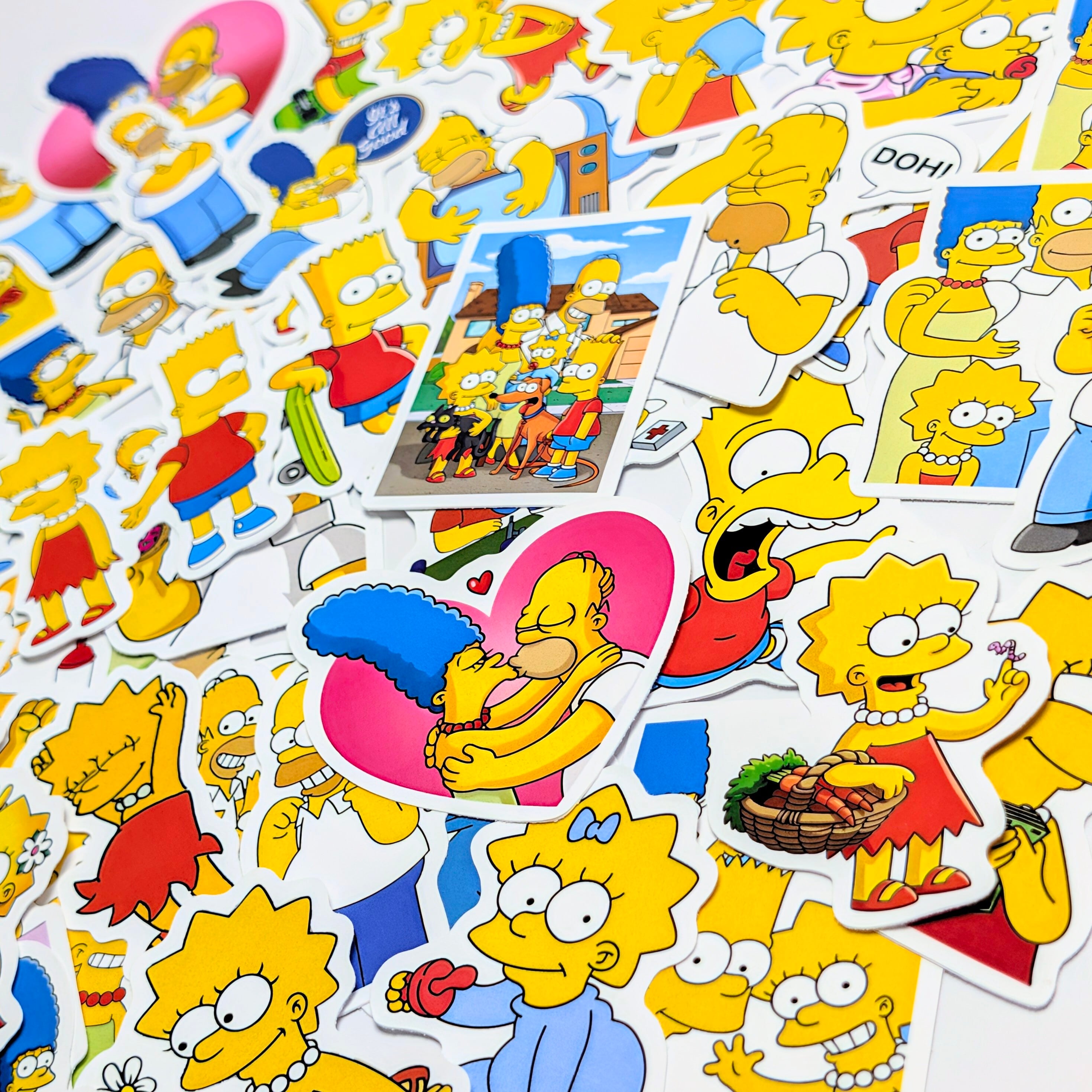 送料無料!【 The Simpsons / シンプソンズ 】【2】STICKER(ステッカー)50枚SET 〚アメリカン雑貨 アメトイ〛