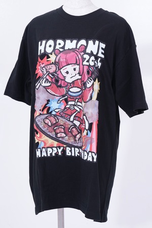 【スーパーマカロニサラダ：Tシャツ】絶品!ホルモン有 生誕Tシャツ【SU_YK-02】