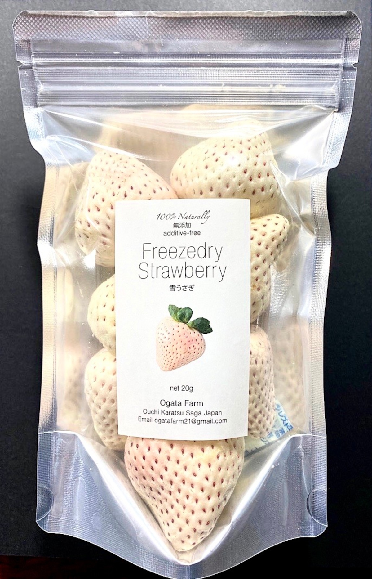 Freezedrystrawberry 雪うさぎ Ogatafarm Freezedrystrawberry 雪うさぎ Ogatafarm