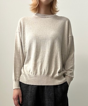 comm.arch.womens / Linen Silk High Gauge P/O