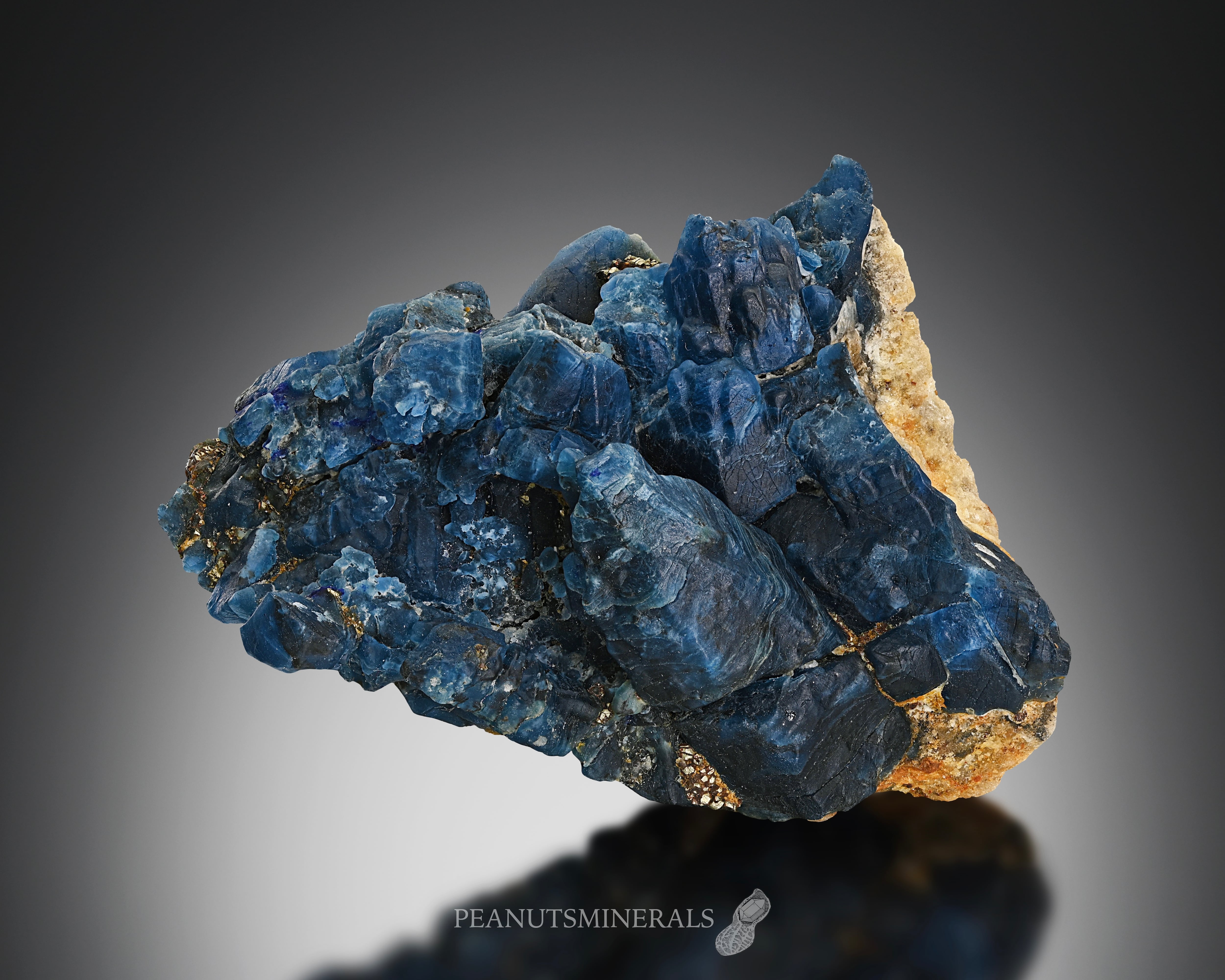 大きな母岩上の美しいアフガナイト141g/1点もの アフガナイト 商品一覧 | 宝石ルースの専門店【TOP STONE】