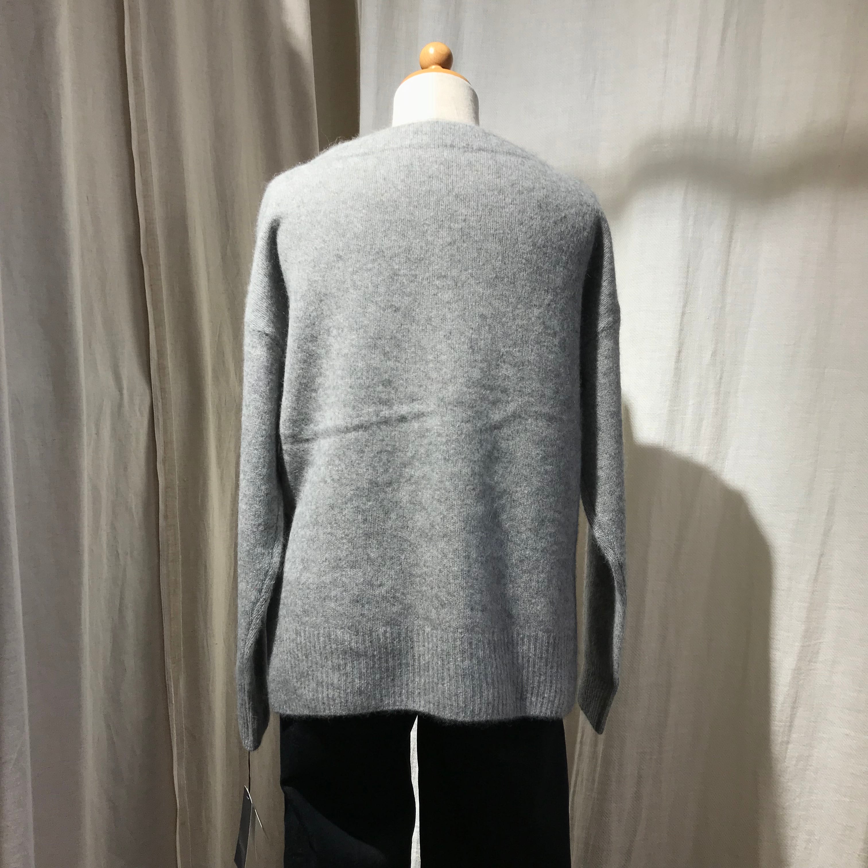 ❄さっちん様❄martinique❄フェレット100%ふわふわニットダークグレー ❄さっちん様❄martinique❄フェレット100%ふわふわニットダークグレー