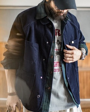 Retro Corduroy Hunting Jacket  K0278