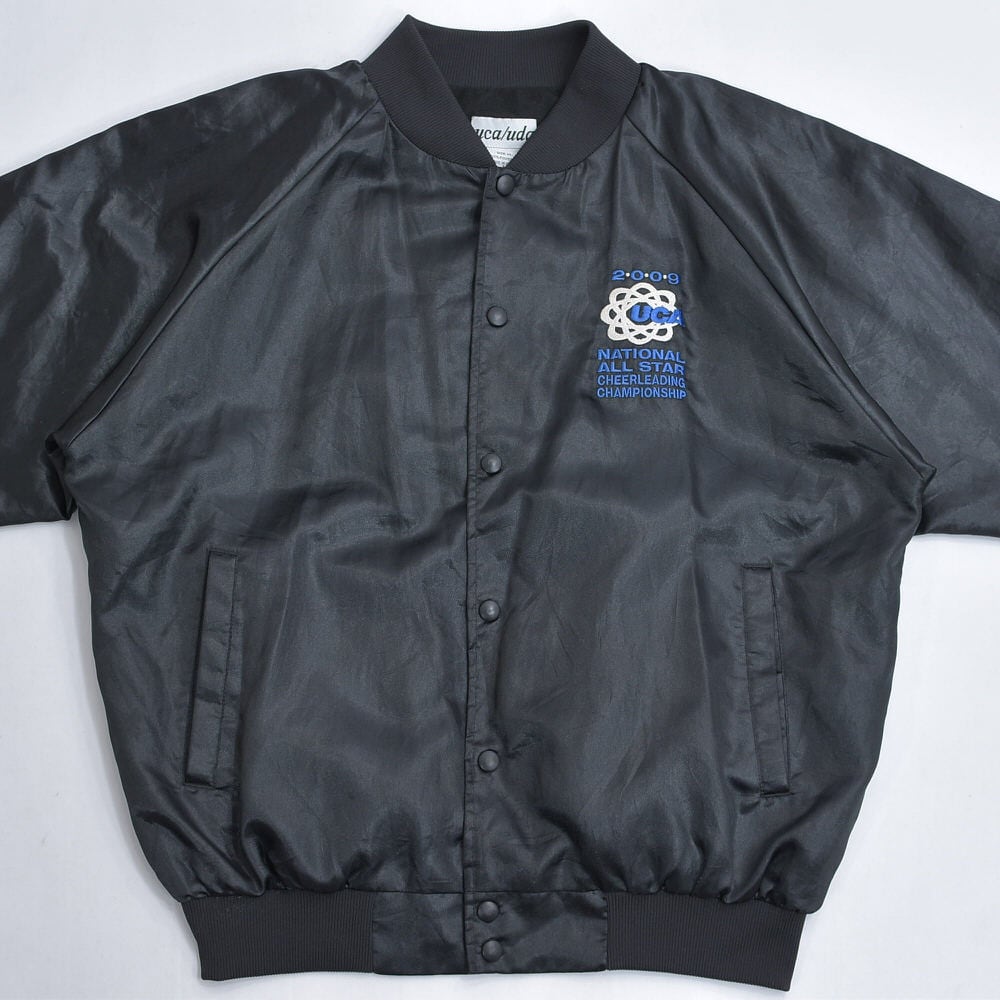 00s uca/uda 刺繍デザイン ナイロンサテン オフィシャル バーシティー