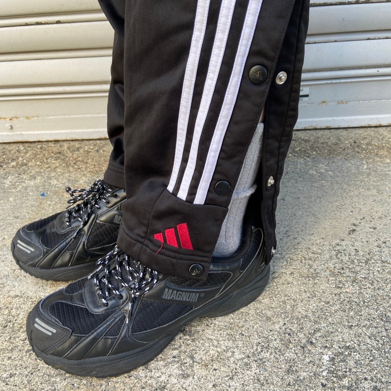 90s adidas アディダス サイドスナップトラックパンツ ジャージ 90s adidas アディダス サイドスナップトラックパンツ ジャージ