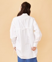 【MILKFED.】SIDE DRAWSTRING SHIRT