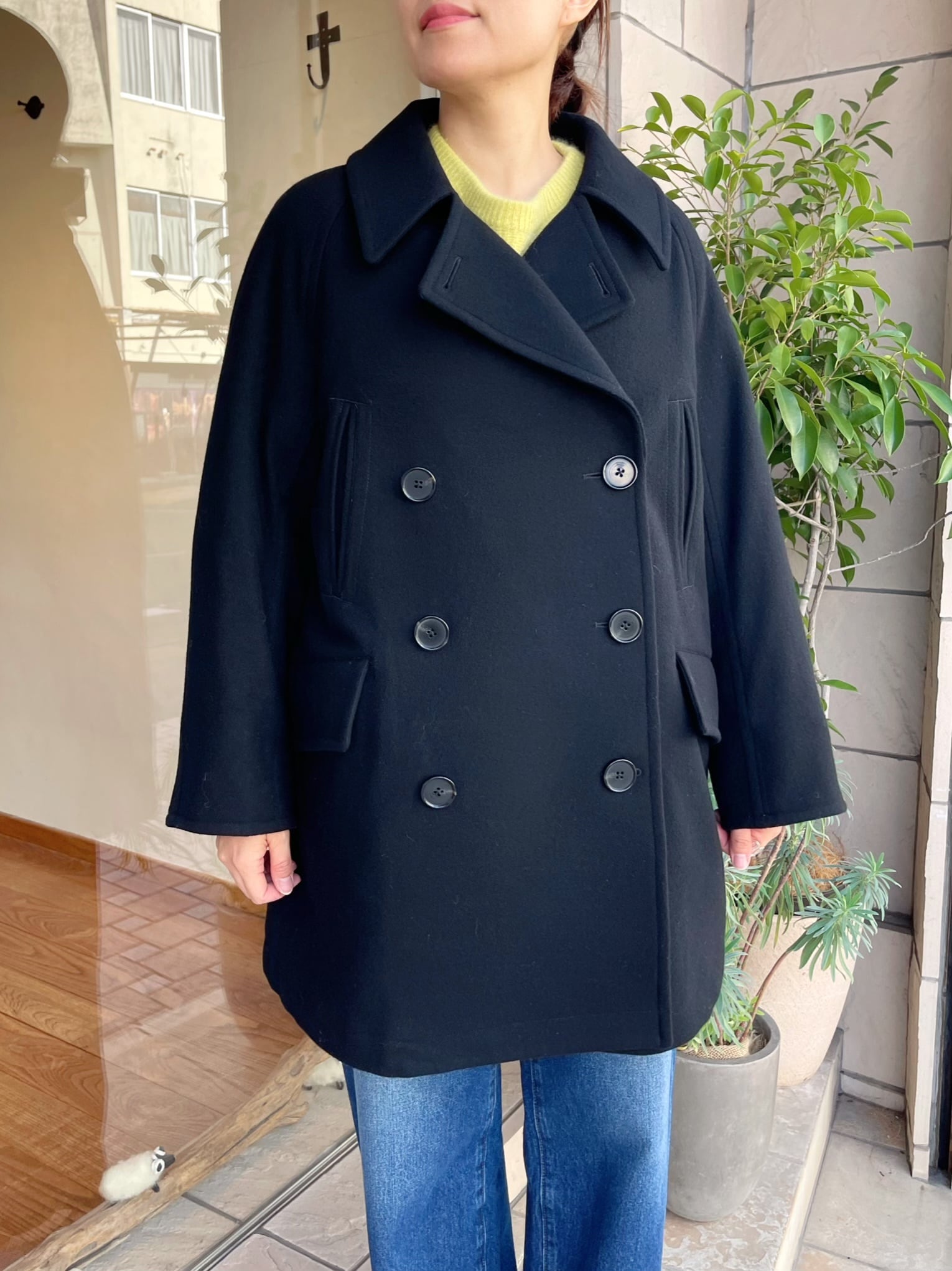 miffew /【ダウンにみえないアウター】 PEA DOWN COAT ピーダウン