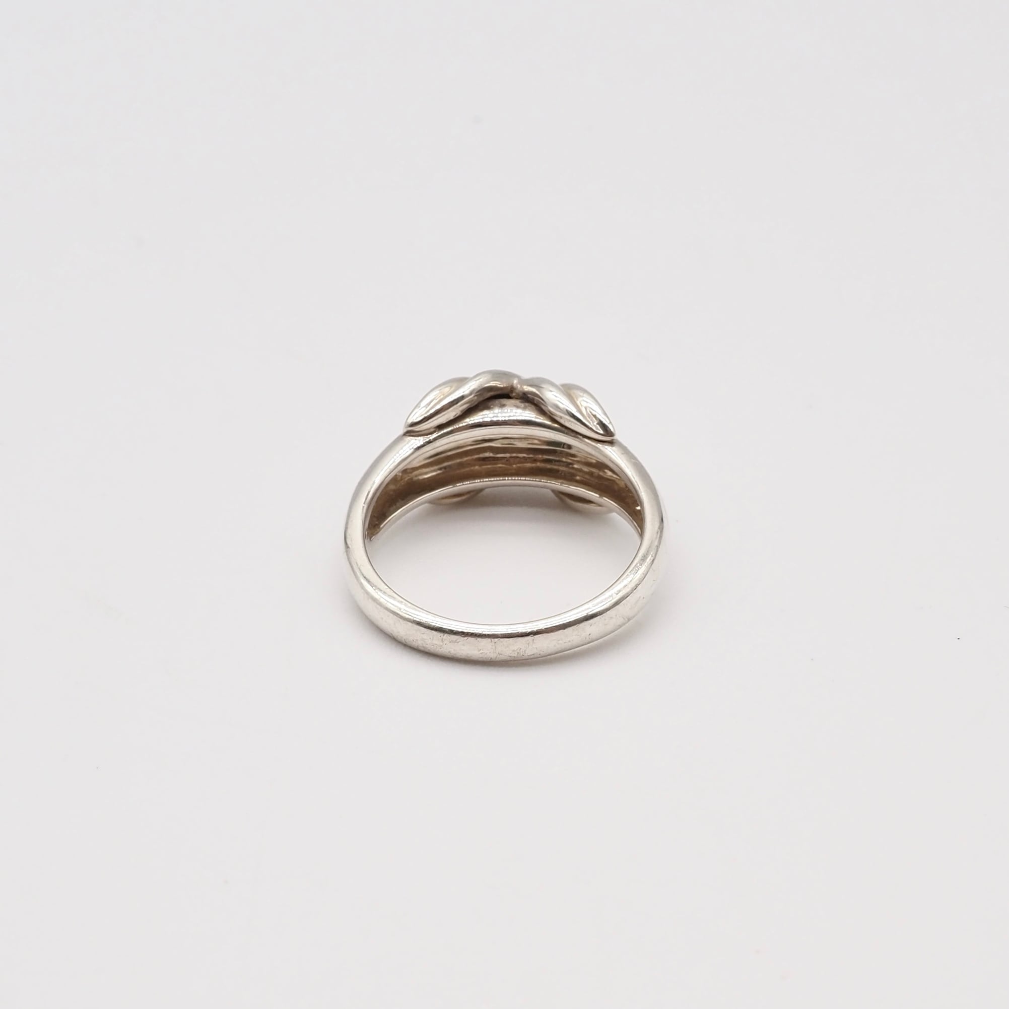 Tiffany&Co. 約12号 シグネチャー リング シルバー925 ティファニー