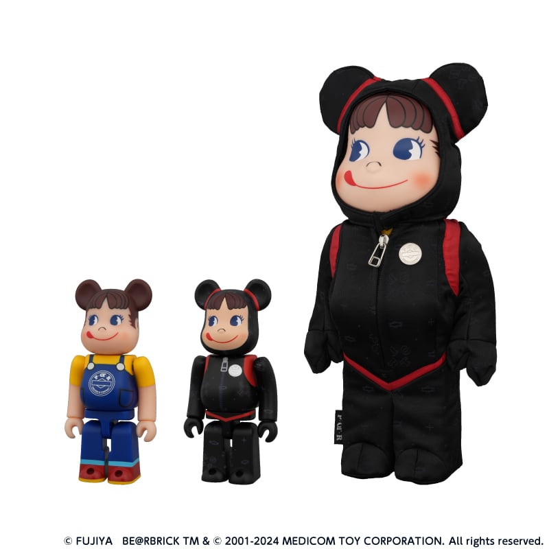BE@RBRICK POTR ペコちゃん 100%&400% 3体セット | familytown