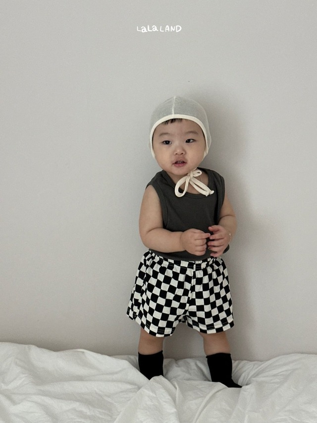 《予約》送料無料【lalaland】bebe) Rib Sleeveless Top