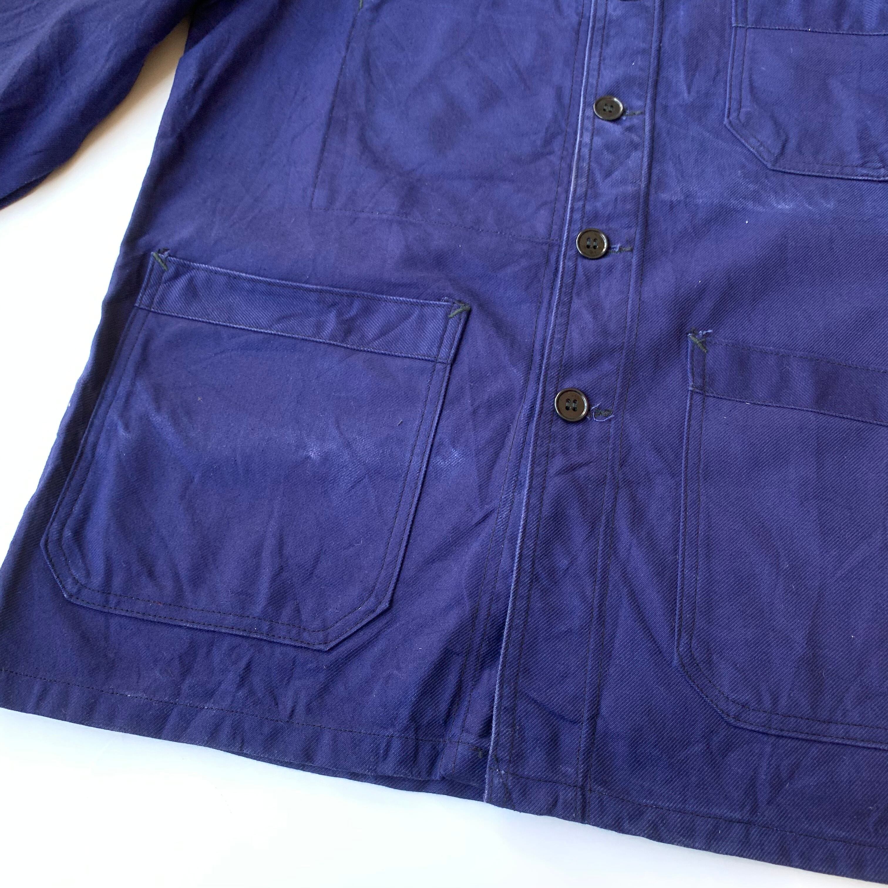 1960's VULCAIN FRENCH WORK JACKET | Dancing on the moon 1960's VULCAIN FRENCH WORK JACKET | Dancing on the moon