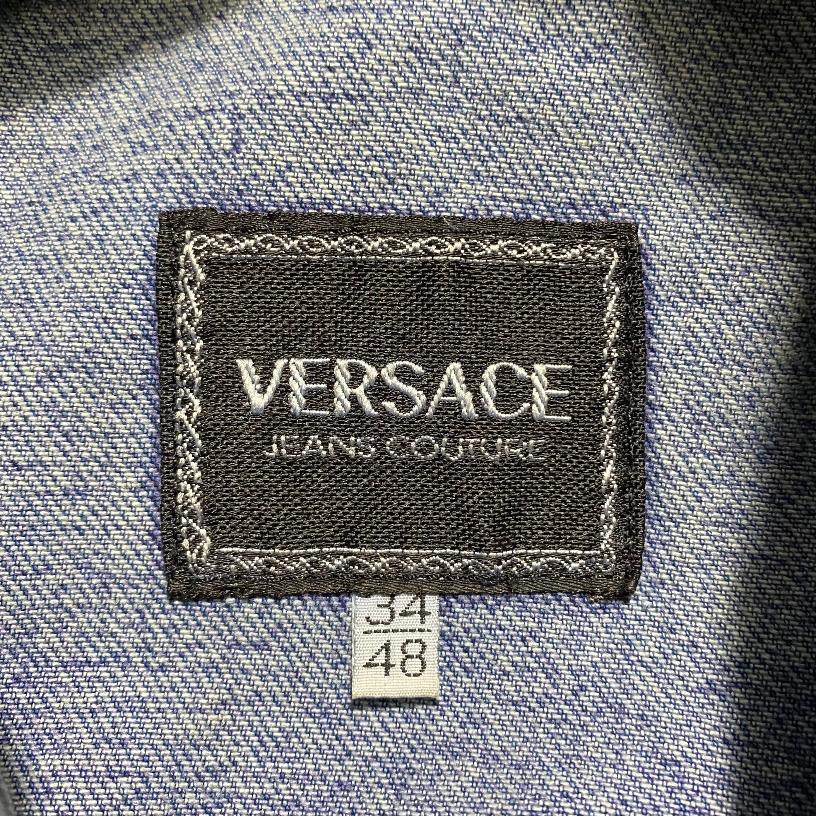vintage VERSACE JEANS COUTURE denim jacket | NOIR ONLINE