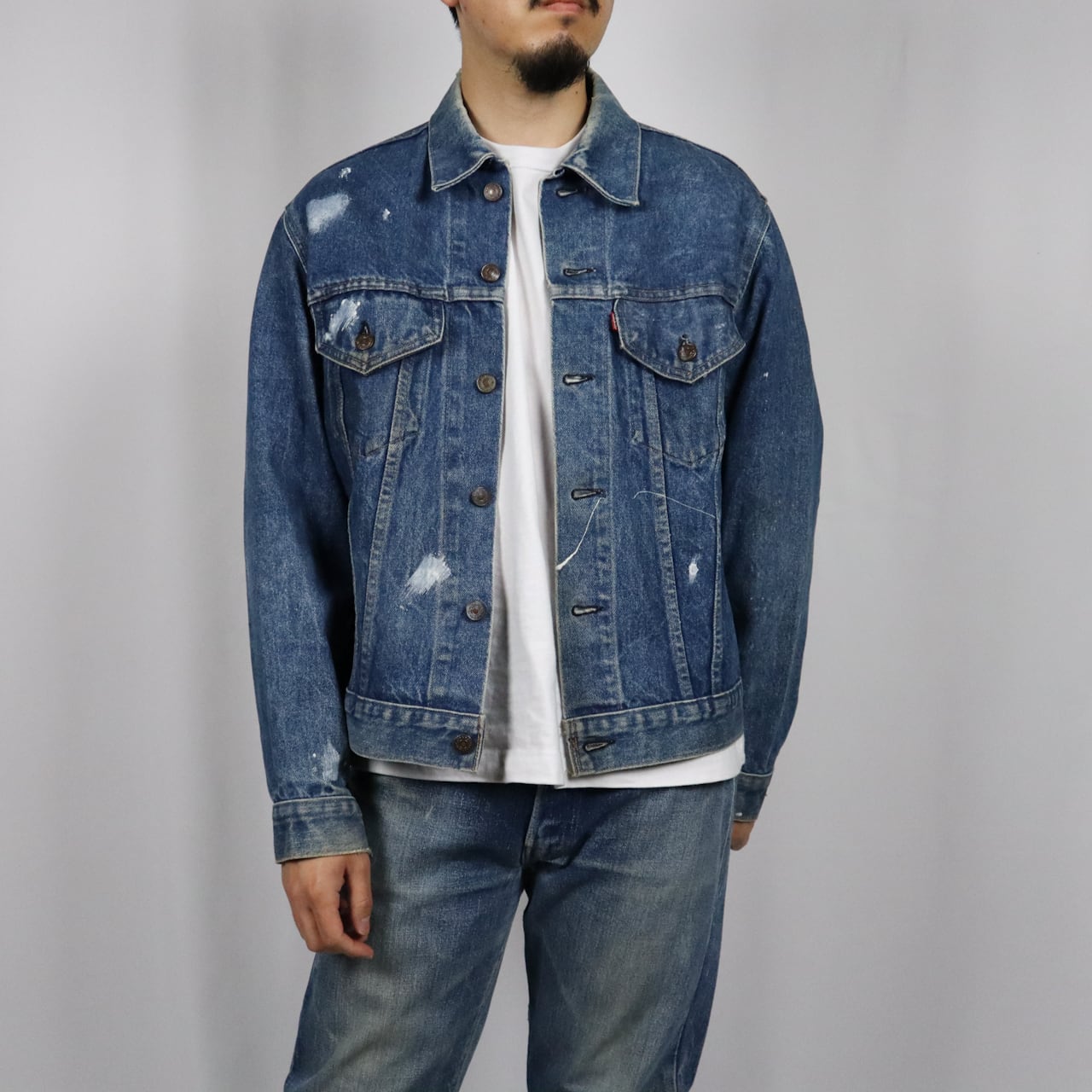 70s Levi's 70505 0217 ケアタグ スモールe ヴィンテージvintage - G