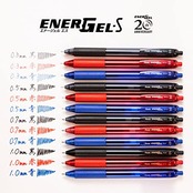 ぺんてる ボールペン ゲルインキ エナージェル エス 0.5mm ブラック軸 XBLN125-A5 黒