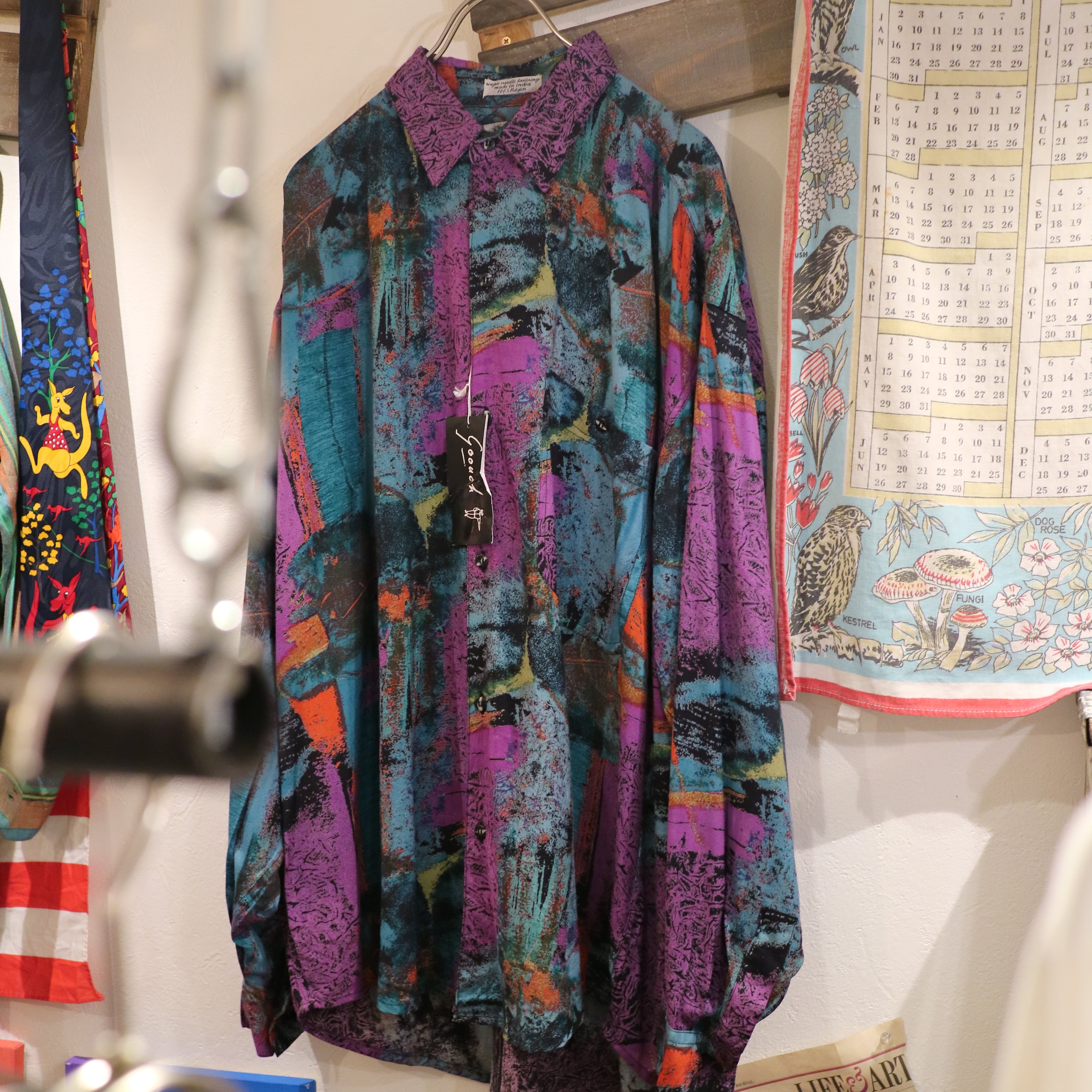 L/s Goouch deadstocks Rayon shirts | used.clothing.Flow L/s Goouch deadstocks Rayon shirts | used.clothing.Flow