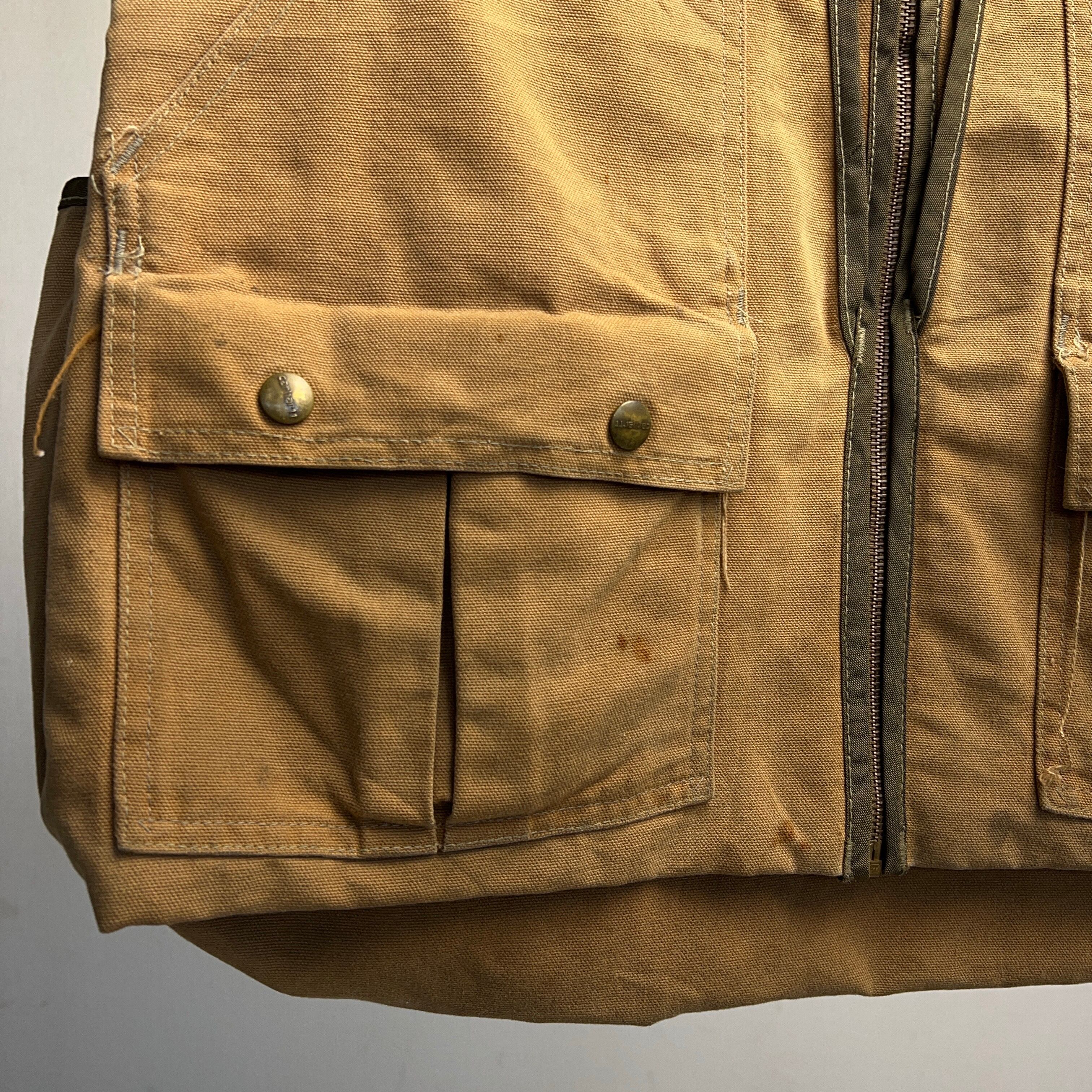 80's Carhartt Hunting Vest MADE IN U.S.A. 80年代 カーハート