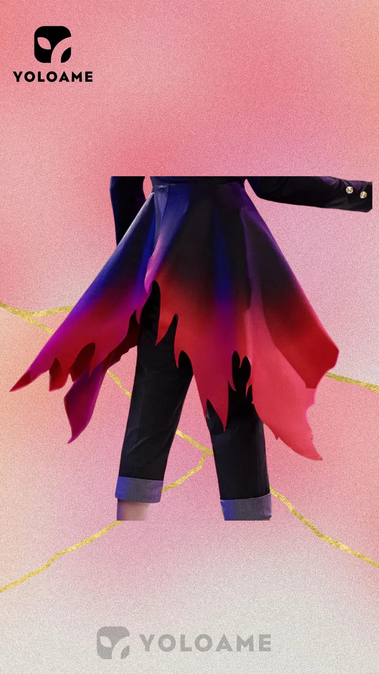 三分妄想 ダンダダン オカルン コスプレ 衣装