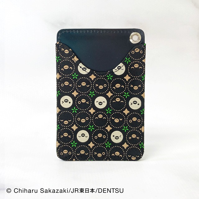 Suicaのペンギン更紗 印傳パスケース