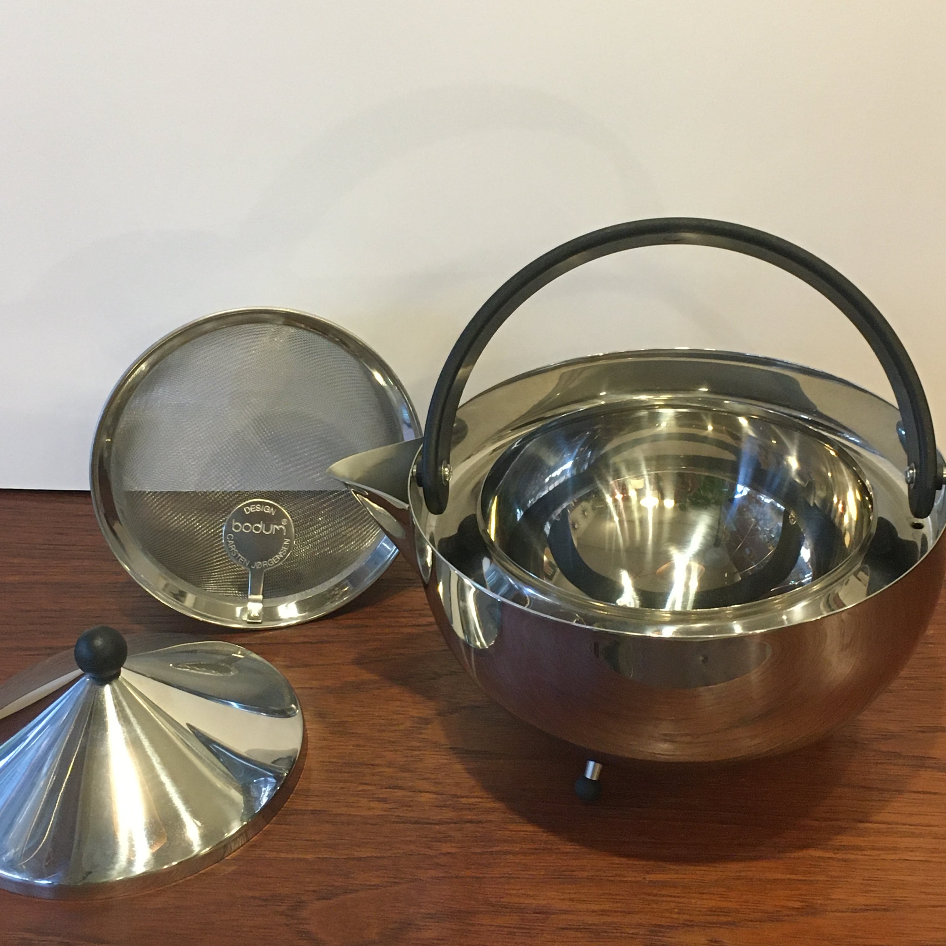 Bodum/ボダム ”Teaball” ティーポット 1.3L Carsten Jorgensen 1986 箱