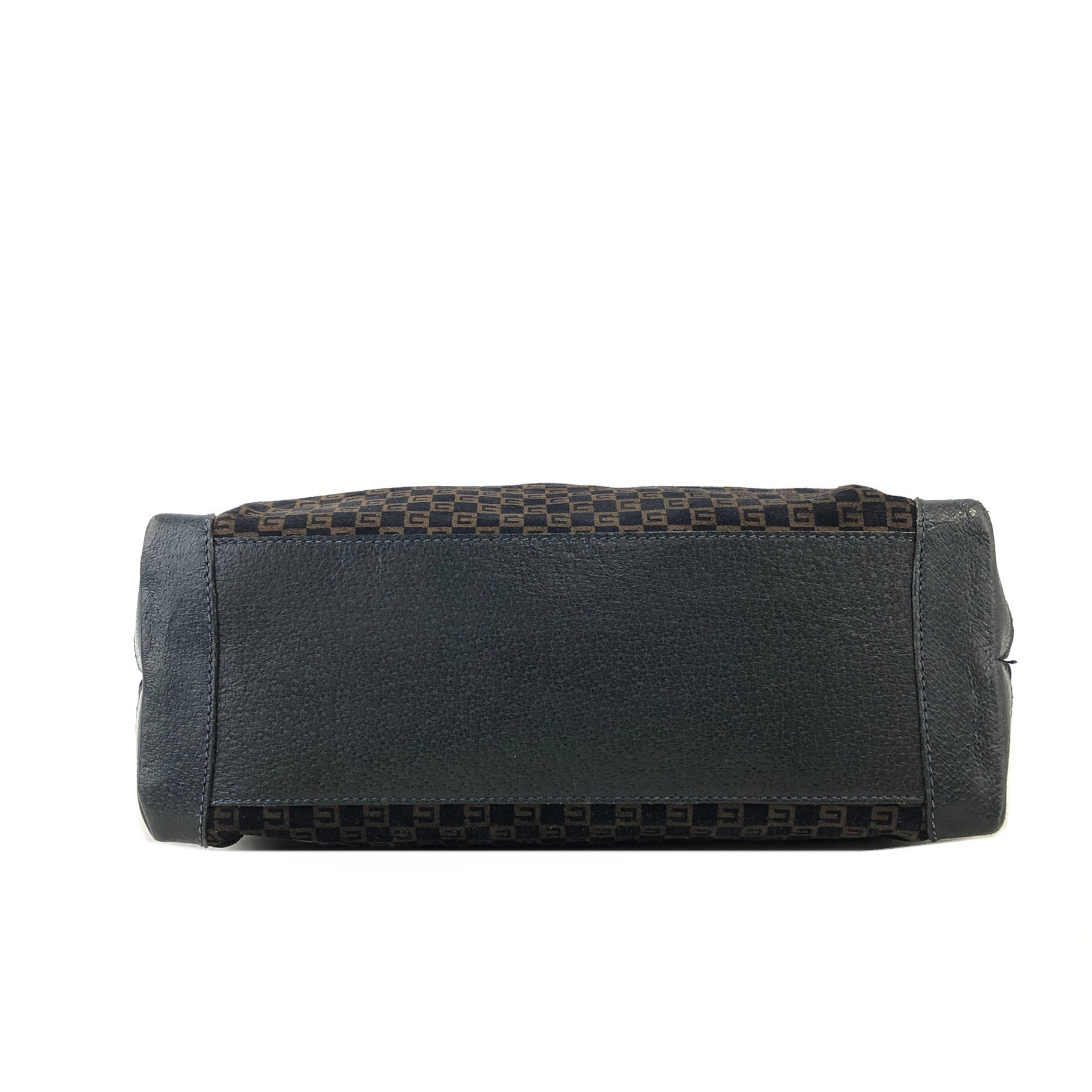 GUCCI グッチ GGロゴ トートバッグ ショルダーバッグ ブラック vintage