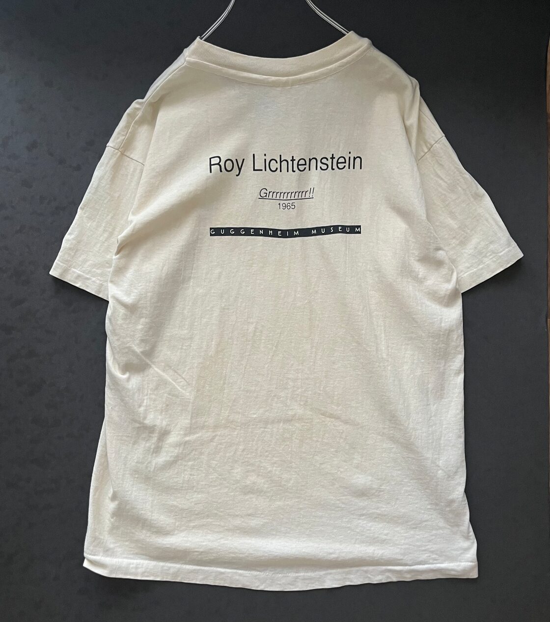 ロイ・リキテンシュタイン グッゲンハイム美術館 Tシャツ ROY 
