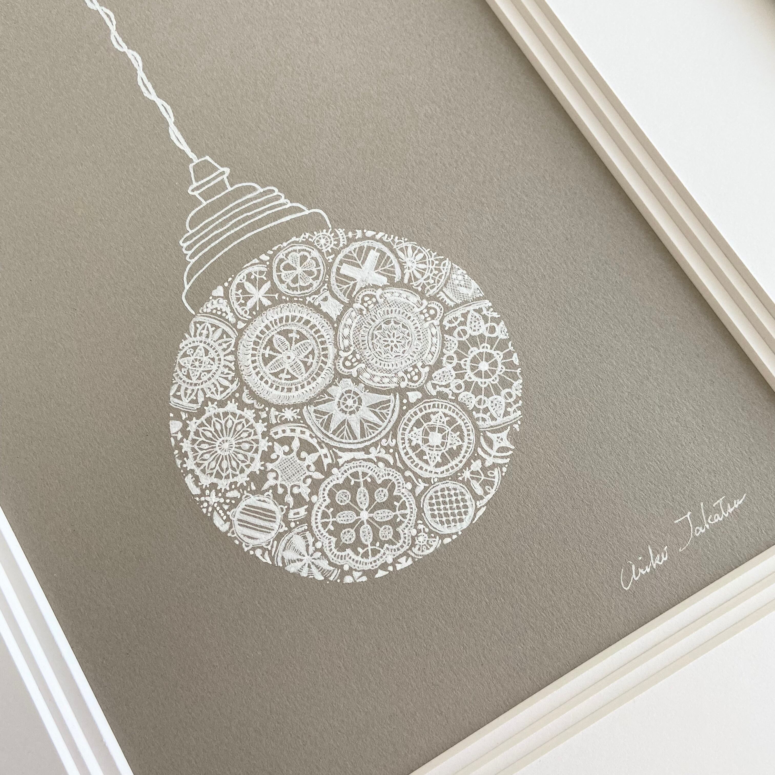 優しい灯りのアート1