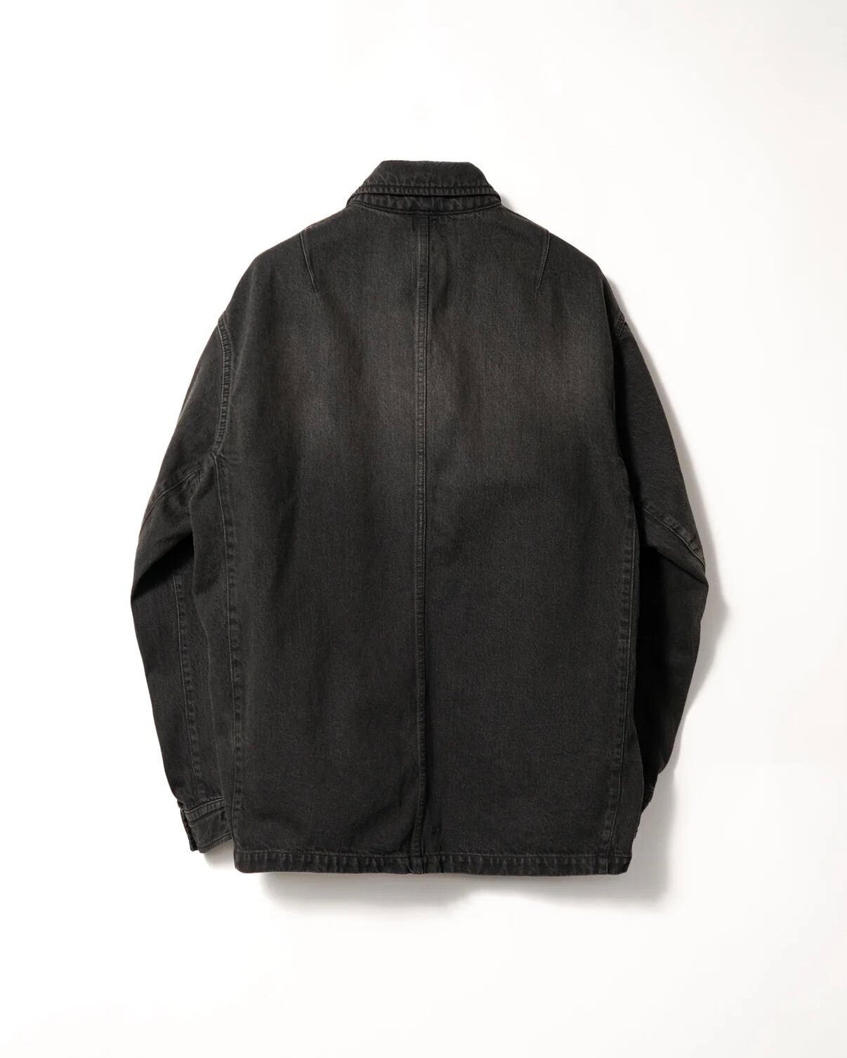 NTN】ASCENT DENIM SHIRT BLACK BROWN | idealclasse