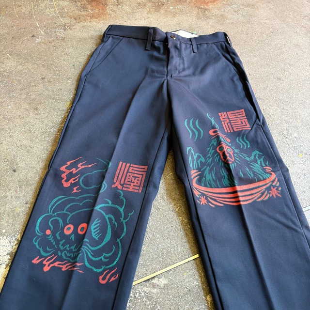 irojikake/イロジカケ もてなし Mesh pants
