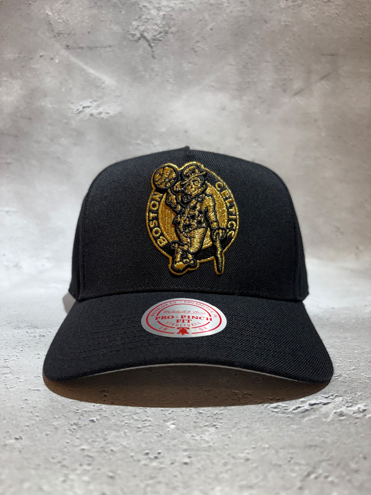 Mitchell&Ness/ミッチェルアンドネス NBA ボストン・セルティックス キャップ ブラック