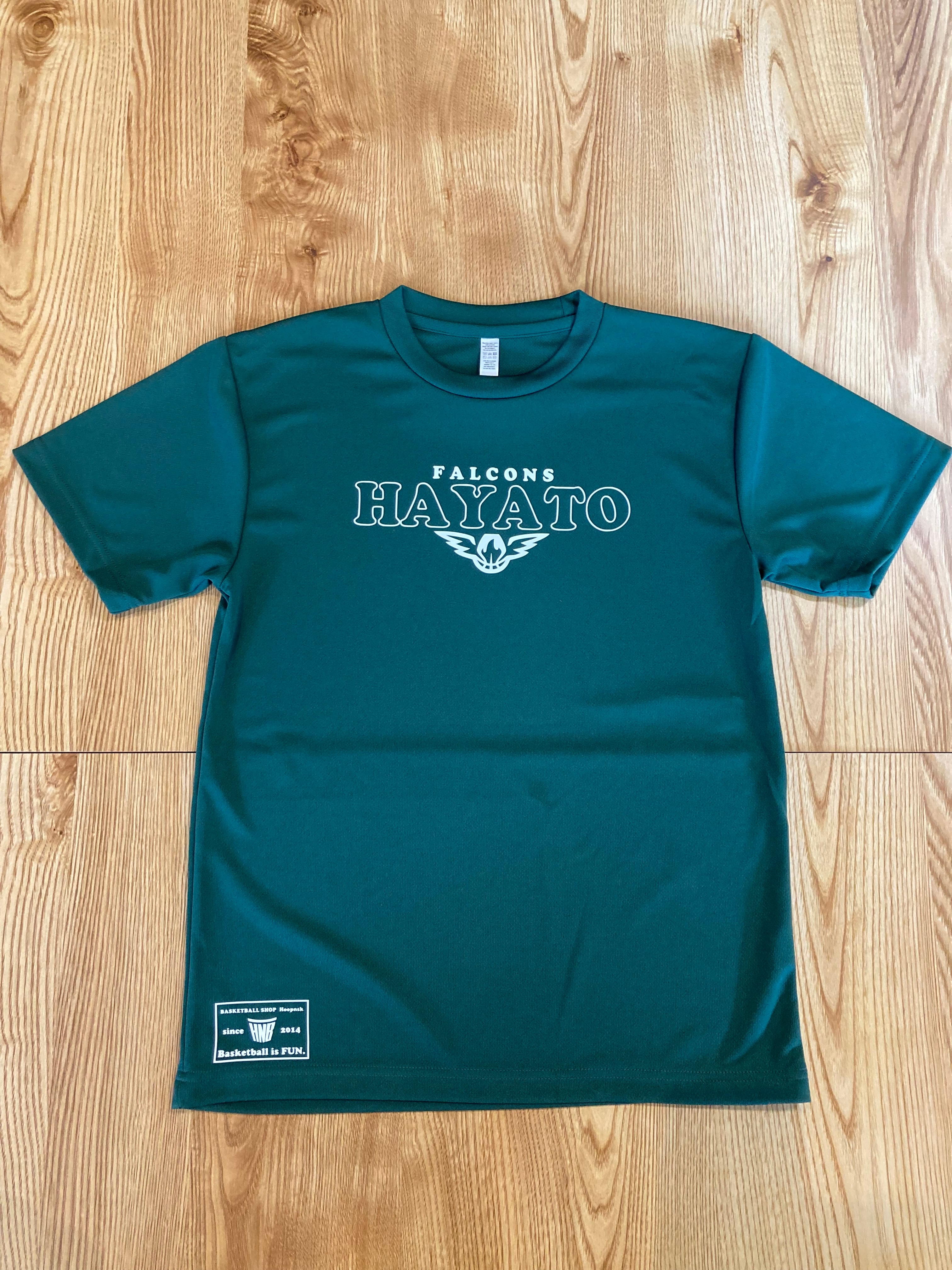 【デザインサンプル】隼人Falcons（U12・男子）　Tシャツ