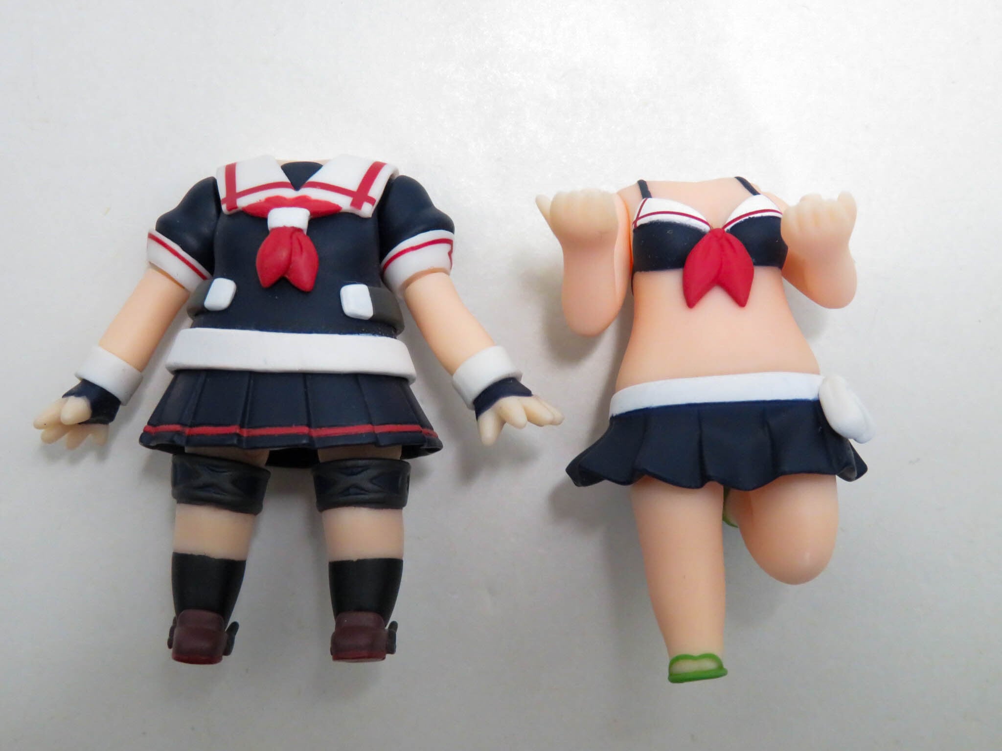 再入荷(A-ランク)【695】 夕立改二 体パーツ 戦闘服と水着 ねんどろいど