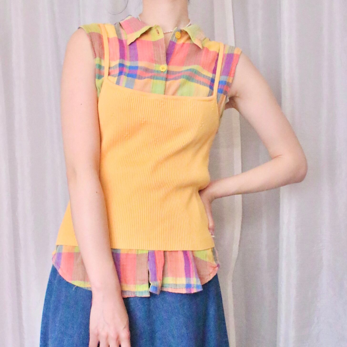 キャミソール ビタミンオレンジ