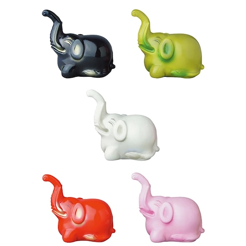 メディコム VAG Vinyl Artist Gacha [シリーズ10] 若冲の象 全5種セット ４号店商品