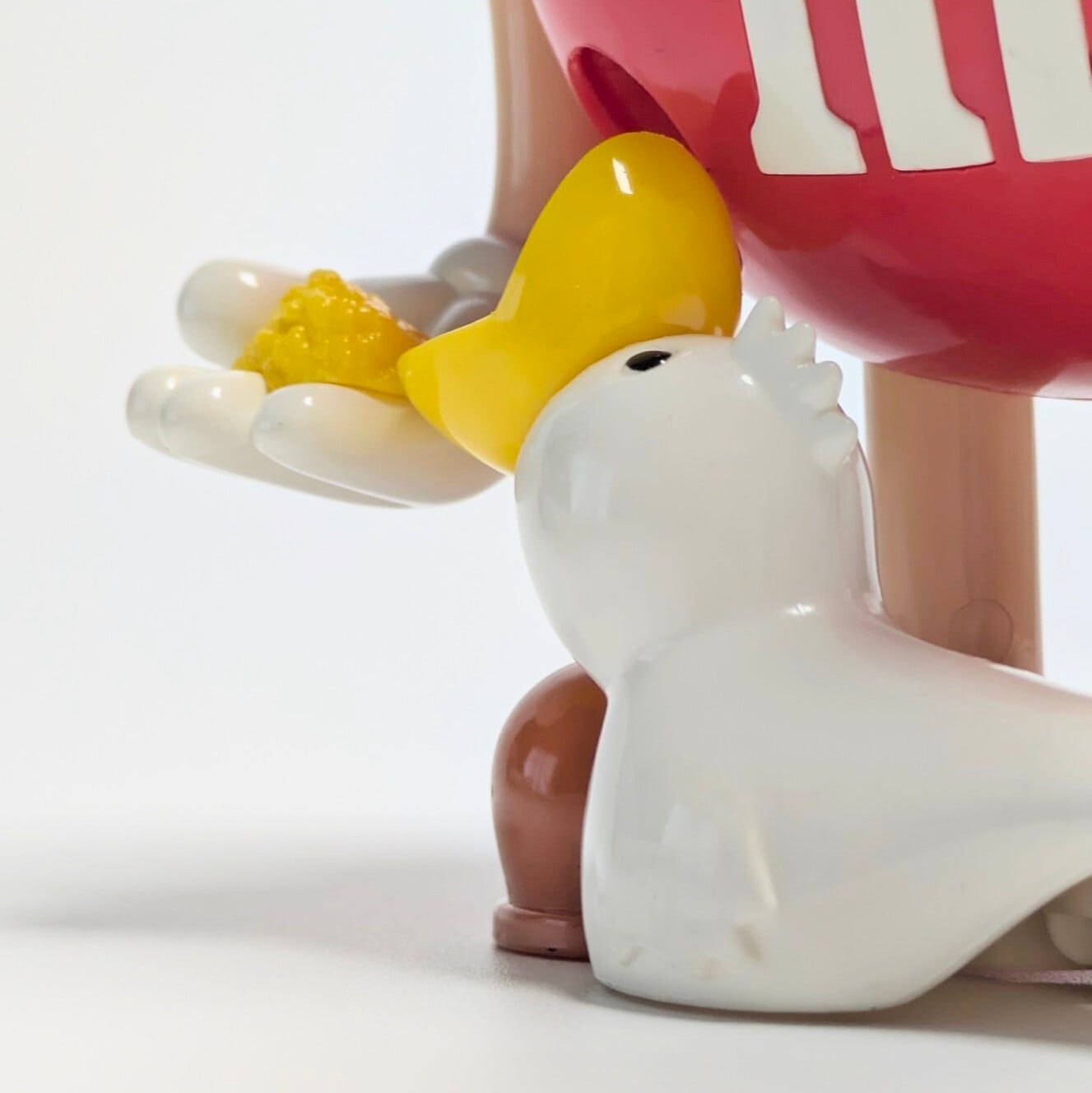 ☆ VINTAGE 90' JUNK ☆【 m&m's  ( エムアンドエムズ ) 】 m&m's レッド ファーマー キャンディ ディスペンサー / 農夫 / アヒル / チョコディスペンサー コレクション 〚アメリカン雑貨 アメトイ〛