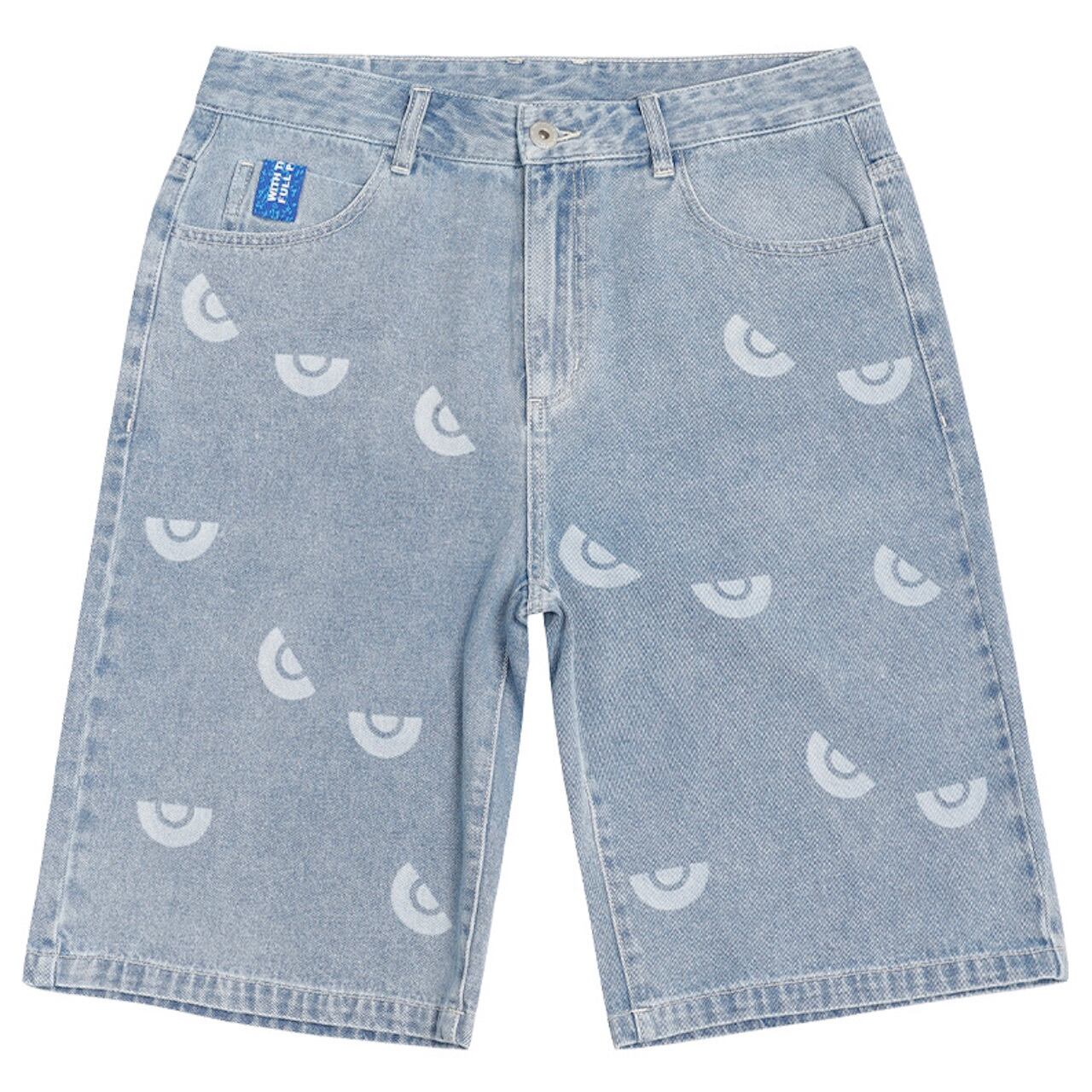 SALE【HIPANDA ハイパンダ】メンズ ショート デニムパンツ MEN'S SHORT