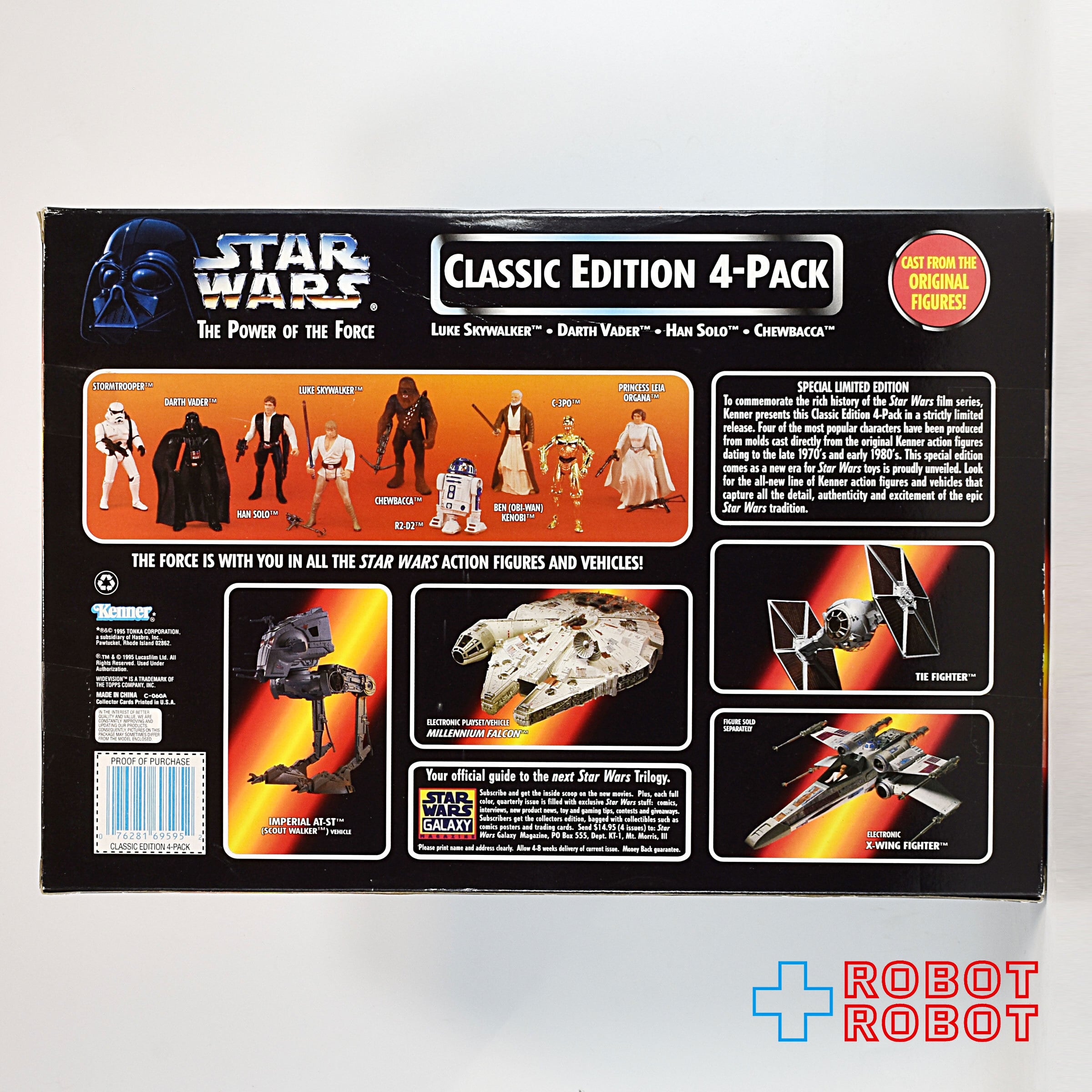 ケナー スター・ウォーズ POTF2 クラシックエディション 4パック 