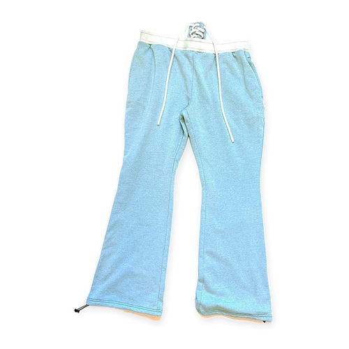 REMAKE LACE-UP FLARE PANTS / MINT