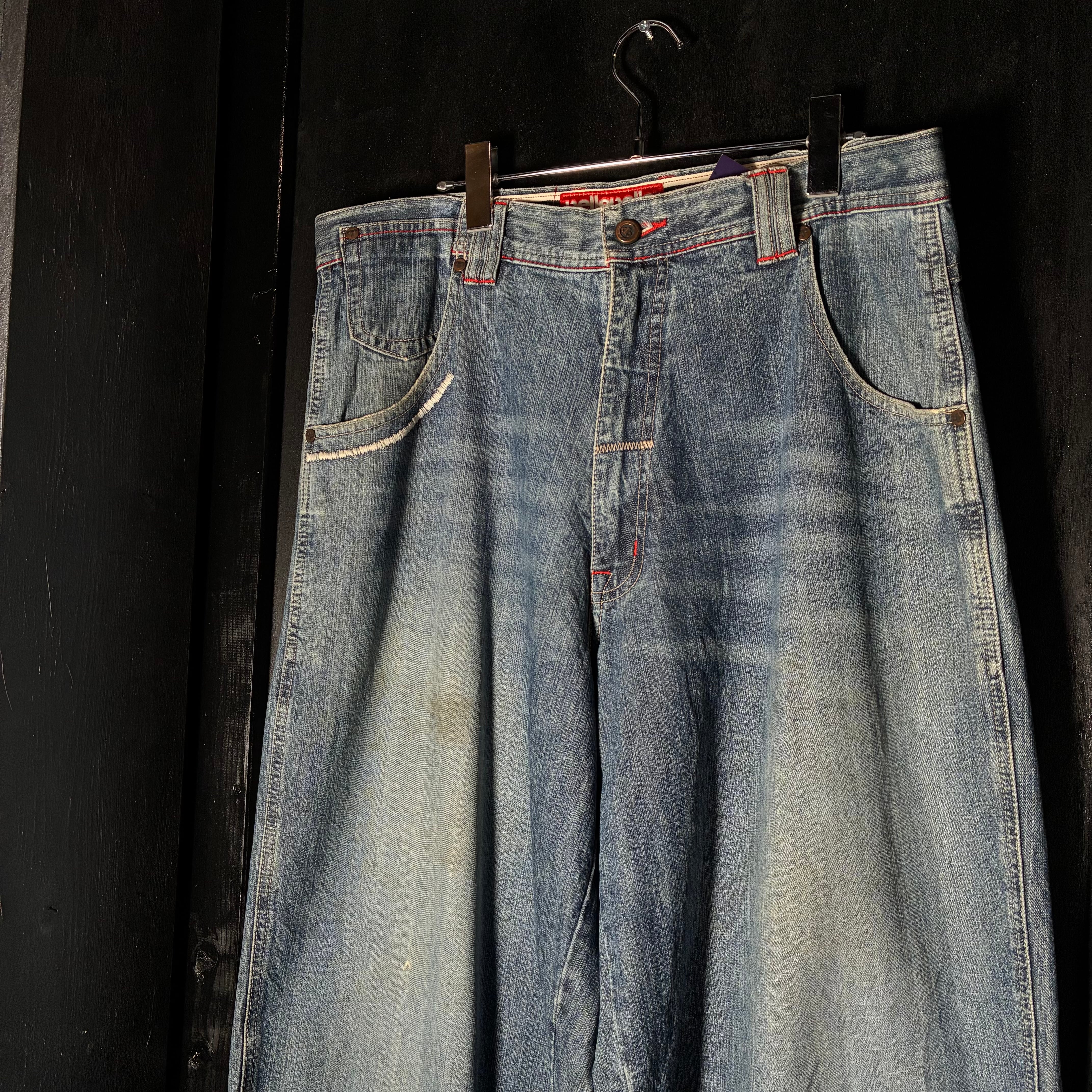 PELLE PELLE Hip Hop Denim Pants W36 ペレペレ ヒップホップ デニム